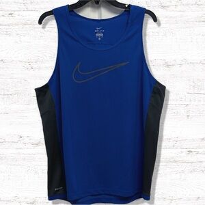 Nike Miler Men’s Royal Blue Dri Fit Compression Running Tank Top Size XL